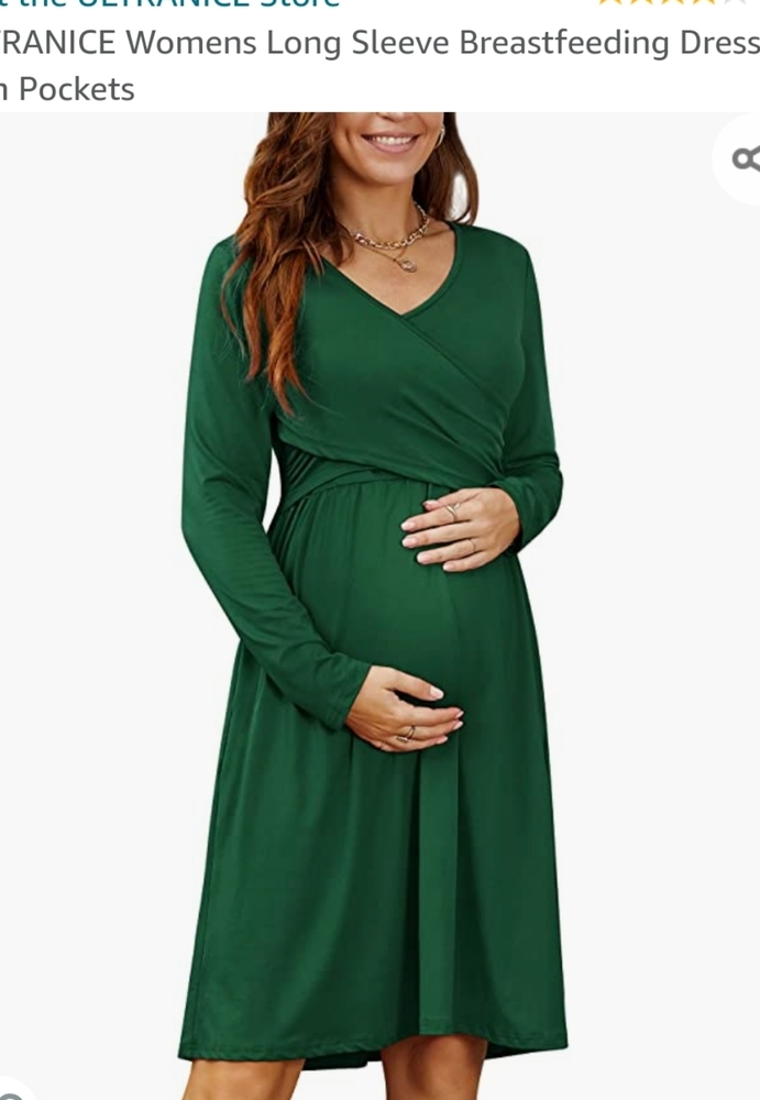 NWOT Nursing dress size size M